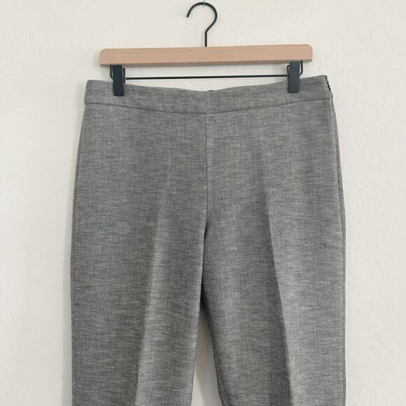 Talbots Chatham Button-Hem Ankle Gray Pants Size 6 - Picture 3 of 8